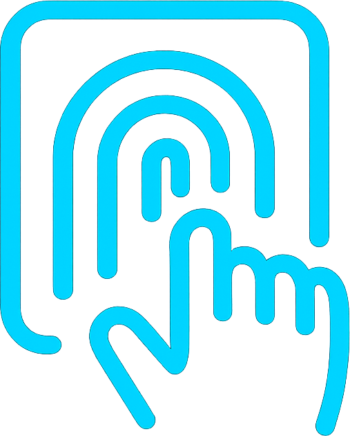 Livescan fingerprint capture icon