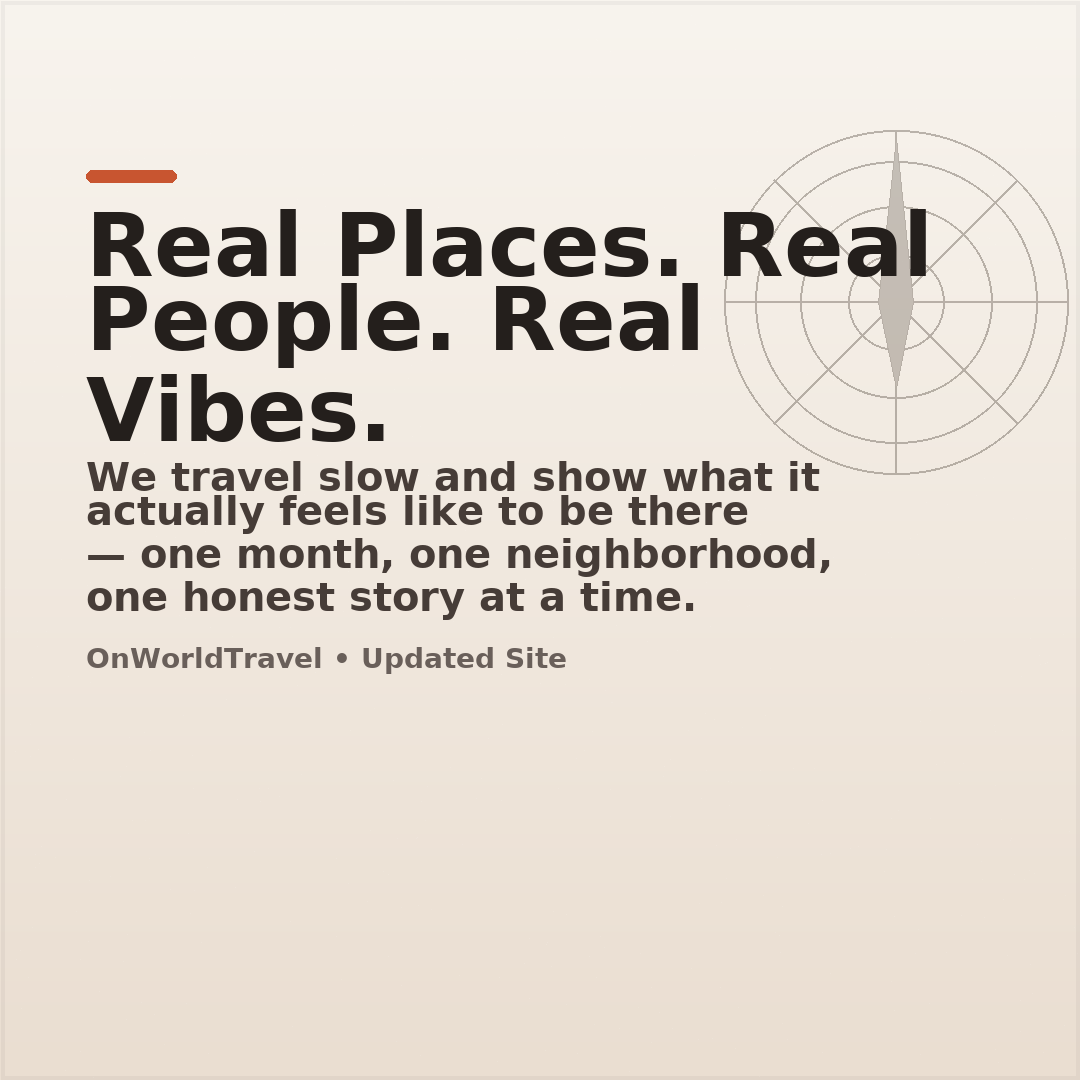 Improved site — OnWorldTravel (After) preview